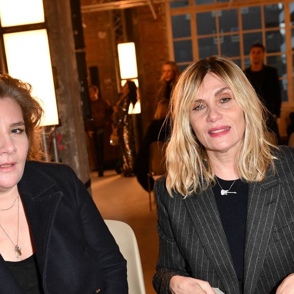 Marie-Amélie Seigner et Emmanuelle Seigner - Front Row au défilé de mode Haute-Couture Alexandre Vauthier au 50 boulevard Lefebvre lors de la Fashion Week Printemps-été 2023 de Paris, France, le 24 janvier 2023. ©  Veeren/Bestimage