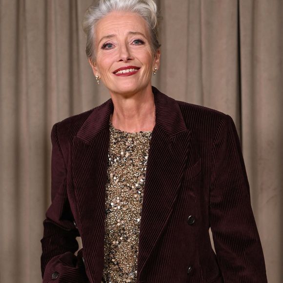 Emma Thompson au Musée d’Histoire naturelle de Londres ce vendredi 3 octobre 2025. Photo par Backgrid UK/ Bestimage