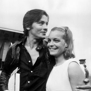 Le 12 août 1968 - Nice, France - Alain Delon et Romy Schneider, un ancien couple de la vie réelle, sont réunis à l'écran dans un drame psychologique fascinant, l'un des films les plus connus de Jacques Deray - La Piscine. © Keystone USA Collection / Bestimage