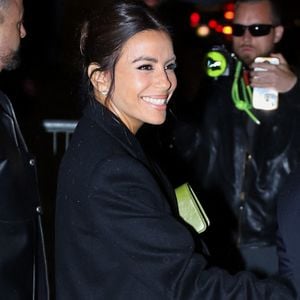 Eva Longoria - Arrivées au défilé Victoria Beckham Collection Femme Prêt-à-Porter Printemps/Eté 2026 lors de la Fashion Week de Paris (PFW) le 3 septembre 2025. © Yoann Ouahcene/Bestimage