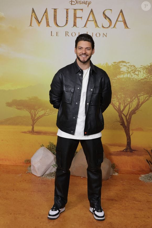 Rayane Bensetti - Première du film Disney "Mufasa, Le Roi lion" au cinéma Pathé Palace à Paris le 12 décembre 2024. © Coadic Guirec/Bestimage