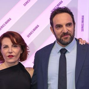 Anne-Élisabeth Blateau et David Mora au Festival Séries Mania à Lille le 25 mars 2026.
© Stéphane Vansteenkiste / Bestimage
