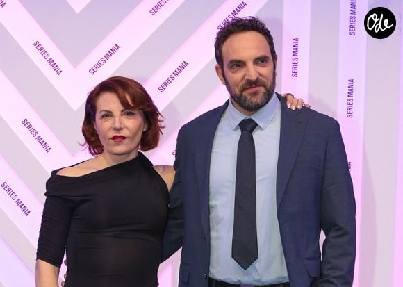Anne-Élisabeth Blateau et David Mora au Festival Séries Mania à Lille le 25 mars 2026.

© Stéphane Vansteenkiste / Bestimage