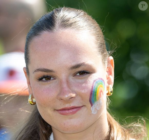 La princesse Ingrid Alexandra de Norvège - Visite du festival pour enfants Miniøya au Tøyenparken à Oslo, Norvège, 14 juin 2025. ( DANA-No : 02619805 )