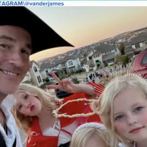 James Van Der Beek en larmes sur le plateau de l'émission "Good Morning America" à New York, le 3 décembre 2024 @Backgrid UK/ Bestimage