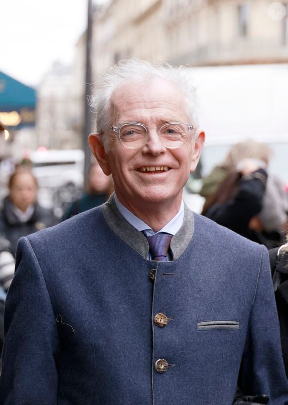 Mac Lesggy - Arrivées au défilé Stéphane Rolland Haute Couture printemps/été 2024 (PFW) à la salle Pleyel à Paris le 23 janvier 2024. © Christophe Aubert via Bestimage