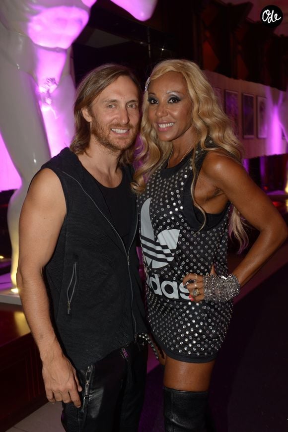 David et Cathy Guetta au Gotha à Cannes le 10 août 2013.
RACHID BELLAK / BESTIMAGE