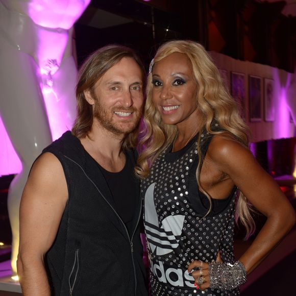 David et Cathy Guetta au Gotha à Cannes le 10 août 2013.
RACHID BELLAK / BESTIMAGE
