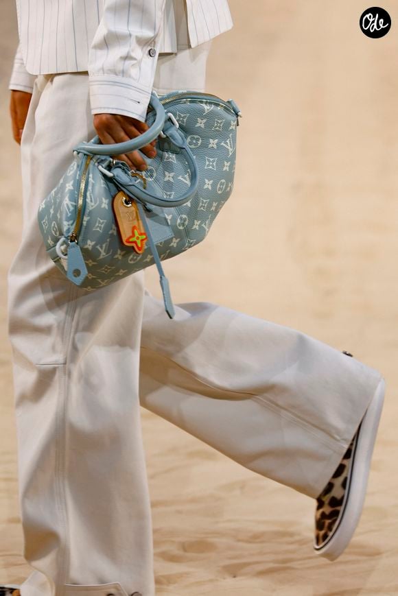 Défilé de mode Louis Vuitton Prêt à Porter Collection Homme Printemps/Été 2027 lors de la Fashion Week de Paris, à la Cité Internationale Universitaire de Paris, France, le 23 juin 2026. © Bestimage