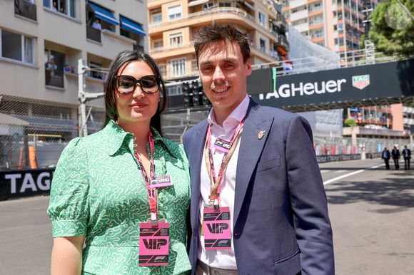 Louis Ducruet et sa femme Marie lors du Grand Prix de Formule 1 de Monaco, le 25 mai 2025. © Claudia Albuquerque/Bestimage