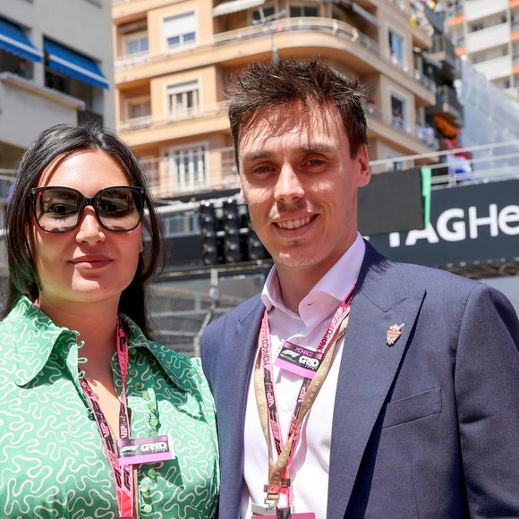 Louis Ducruet et sa femme Marie lors du Grand Prix de Formule 1 de Monaco, le 25 mai 2025. © Claudia Albuquerque/Bestimage