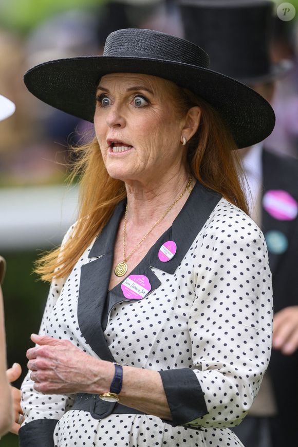 Le 20 juin 2025 : Quatrième jour du Royal Ascot Meeting 2025 Ascot : Sarah Duchesse d'York (Sarah Ferguson, duchesse d'York).Où : Ascot, Royaume-Uni.Quand : 20 Jun 2025.© Cover Images via ZUMA Press / Bestimages