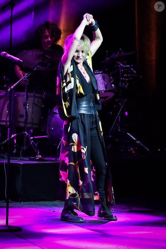 Exclusif - La chanteuse française Patricia Kaas en concert à la Salle Garnier Opéra de Monte-Carlo, Monaco, le 9 août 2017. © Michael Alesi/Bestimage