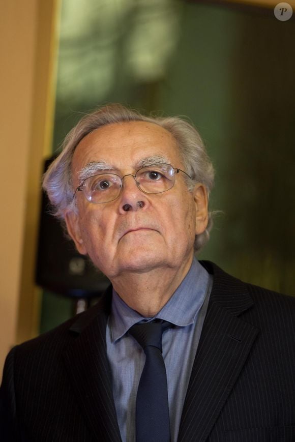 Rétro - Décès de Bernard Pivot  - Info - Bernard Pivot quitte l’Académie Goncourt - Bernard Pivot - Cérémonie de remise du Prix Goncourt des Lycéens 2015 à Paris, le 1er décembre 2015. © Romuald Meigneux/Bestimage