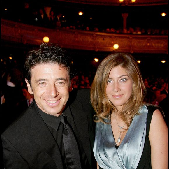 Patrick Bruel et son ex-femme Amanda Sthers - 32ème cérémonie des César au théâtre du Châtelet - 2007 - (Guillaume Gaffiot/Bestimage).