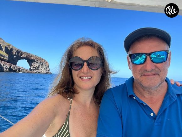 Avec Barbara, épousée à Rome en 2018, il savoure aujourd’hui sa dolce vita

Pierre Sled et son épouse Barbara ou la Dolce Vita en Italie.