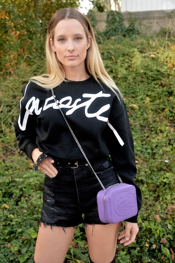 Ilona Smet - Front Row du défilé Lacoste Collection Prêt-à-Porter Printemps/Eté 2020 lors de la Fashion Week de Paris, le 1er octobre 2019. © Veeren Ramsamy-Christophe Clovis/Bestimage