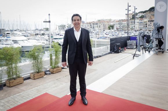 Exclusif - Patrick Cohen - Emission "C à vous" à l'occasion de la présentation des films "Strange Way Of Life" et "Le règne Animal" lors du 76ème Festival International du Film de Cannes le 18 mai 2023. © Jack Tribeca / Bestimage