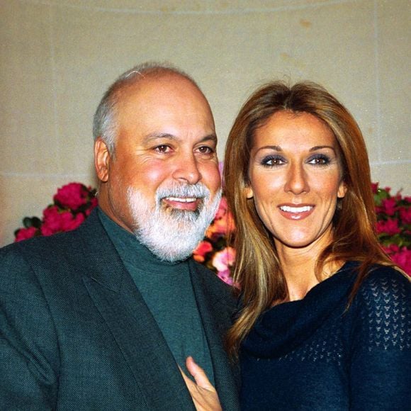 Céline Dion et son mari René Angelil au Bristol Paris. 

Photo : Agence / Bestimage