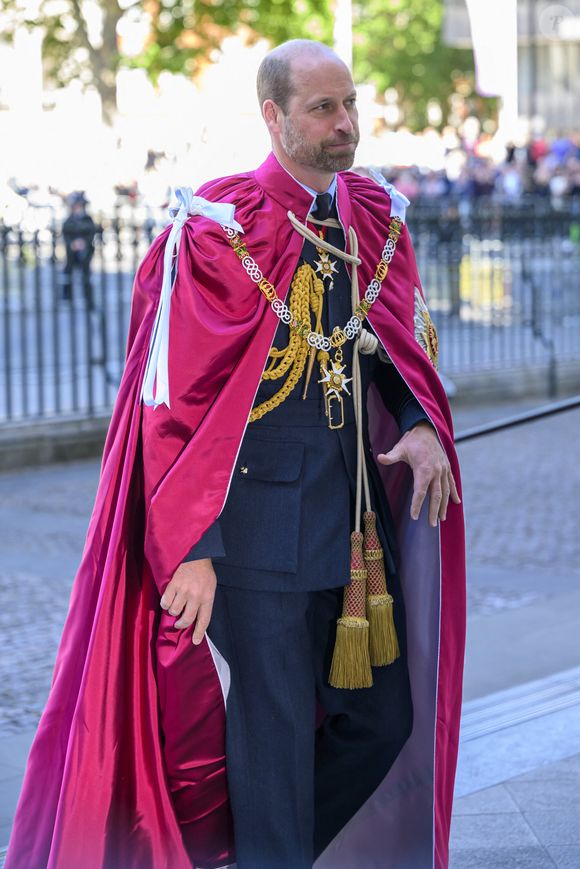 Le 16 mai 2025 : William, Prince de Galles Service de l'Ordre du Bain Abbaye de Westminster.Londres,Royaume-Uni 16 mai 2025..En vedette : William, Prince de Galles.Où : Londres, Royaume-Uni.Quand : 16 mai 2025.Credit : Cover Images (Credit Image : © Cover Images via ZUMA Press)