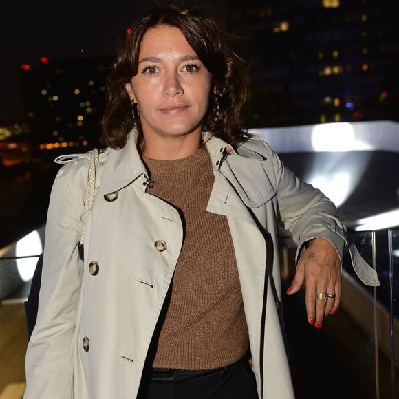 Exclusif - Emma de Caunes - Cupra France inaugure son circuit automobile éphémère "The roof of driving experience" sur les toits de Paris le 25 septembre 2019. © Christophe Clovis - Veeren Ramsamy / Bestimage