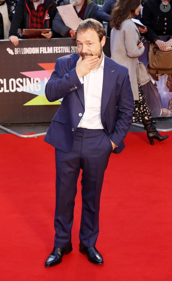 Stephen Graham à la première du film "The Irishman" lors de la clôture du 63ème Festival International du Film de Londres (BFI), le 13 octobre 2019.