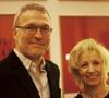 Laurent Ruquier et Catherine Barma - Remise du Prix Philippe Caloni 2015 à la Scam (Société Civile des Auteurs Multimedias) à Paris le 24 novembre 2015. Le prix Philippe Caloni distingue chaque année un journaliste professionnel pratiquant avec talent l'exercice de l'interview ou de l'entretien. © Veeren / Bestimage