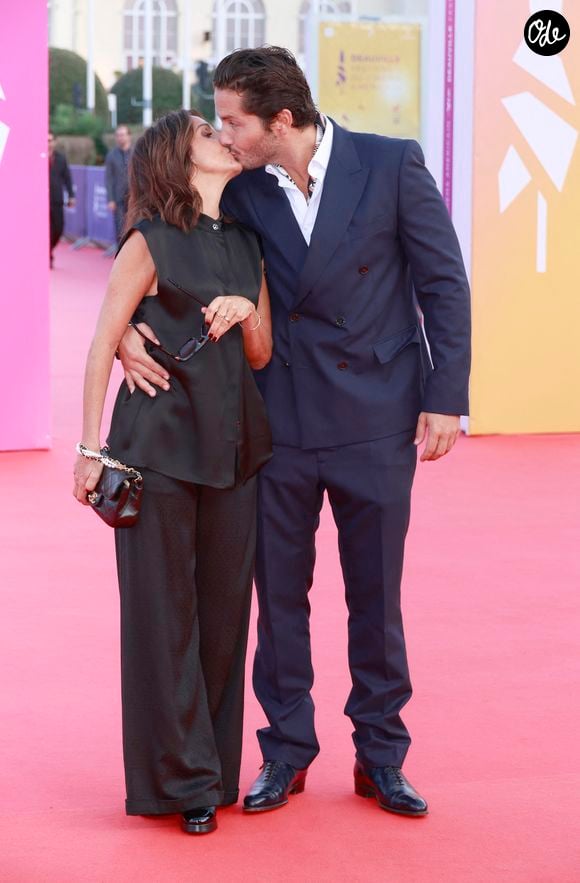 Florence Foresti et Alexandre Kominek lors du 51ème Festival du Cinéma Américain de Deauville, vendredi 12 septembre 2025. © Christophe Aubert via Bestimage