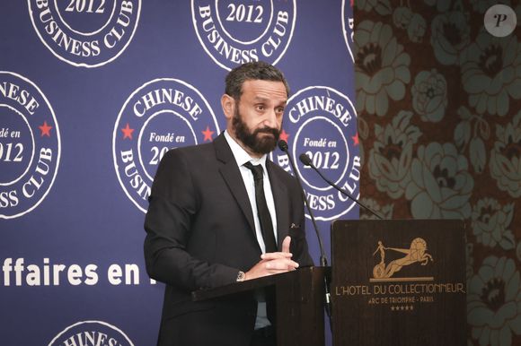 Exclusif - Cyril Hanouna au déjeuner du Chinese Business Club, avec C.Hanouna comme invité d’honneur, à Paris, France, le 19 juin 2025. © Jack Tribeca/Bestimage