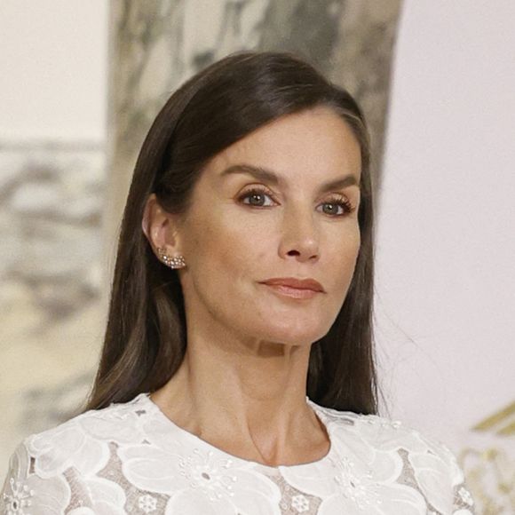 Letizia d'Espagne a posé ses valises en Egypte avec son époux. 

La reine Letizia lors d'une visite d'État en Égypte à Nasr City près du Caire, Égypte. © GTres/ABACA