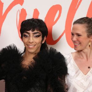 Bilal Hassani et Lorie Pester lors de la Première de Cruella au Grand Rex a Paris, France le 11 Juin 2021. Photo par Jerome Domine/ABACAPRESS.COM