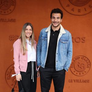 Amir Haddad et sa femme Lital - Célébrités au village des Internationaux de France de tennis de Roland Garros 2024 à Paris le 2 juin 2024. © Jacovides / Moreau / Bestimage