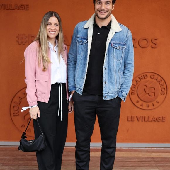 Amir Haddad et sa femme Lital - Célébrités au village des Internationaux de France de tennis de Roland Garros 2024 à Paris le 2 juin 2024. © Jacovides / Moreau / Bestimage