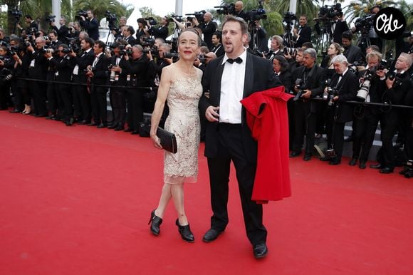 Dominique Frot lors de la montée des marches du film "Irrational Man" lors du 68 ème Festival International du Film de Cannes, à Cannes le 15 mai 2015.

BORDE-MOREAU / BESTIMAGE