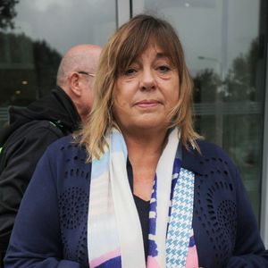Exclusif - Michele Bernier - Les célébrités quittent les studios de RTL à Neuilly-sur-Seine, le 9 septembre 2024. 
© Jonathan Rebboah / Panoramic / Bestimage