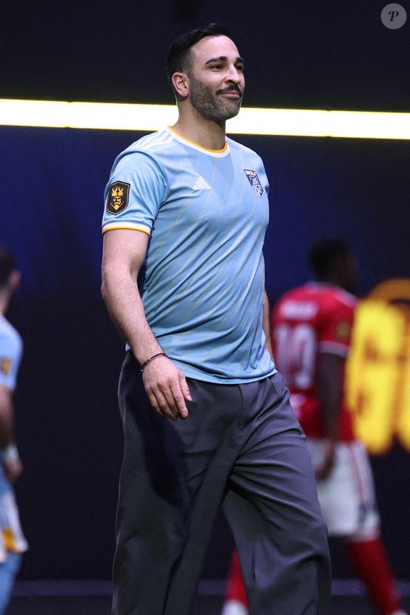 Adil Rami, Président de Wolf Pack, lors de la Kings League Cup France le 6 avril 2025 à Villepinte, France. Photo par Kevin Domas/Icon Sport/ABACAPRESS.COM