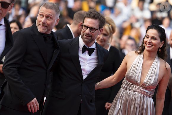Guest, Nicolas Mathieu, Anne Charrier - Montée des marches du film « The history of sound » lors du 78ème Festival International du Film de Cannes, au Palais des Festivals à Cannes. Le 21 mai 2025
© Jacovides-Moreau / Bestimage