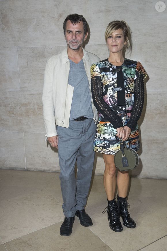 Eric Lartigau et Marina Foïs au photocall du défilé de mode printemps-été 2018 « Louis Vuitton » à Paris. Le 3 octobre 2017.
© Olivier Borde / Bestimage