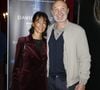 Exclusif - Frank Lebœuf et sa femme Chrislaure - Célébrités assistent au spectacle "Dans les étoiles" par l'astrophysicien David Elbaz au théâtre de la Gaîté Montparnasse à Paris le 22 september 2025. © Marc Ausset-Lacroix/Bestimage