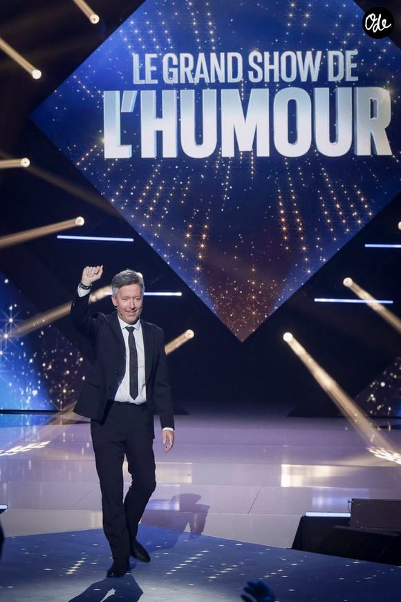 Jean-Luc Lemoine - Enregistrement de l'émission "Le Grand Show de l'Humour : 50 ans de sketchs inoubliables", diffusée le 8 avril sur France 3
© Jack Tribeca / Bestimage