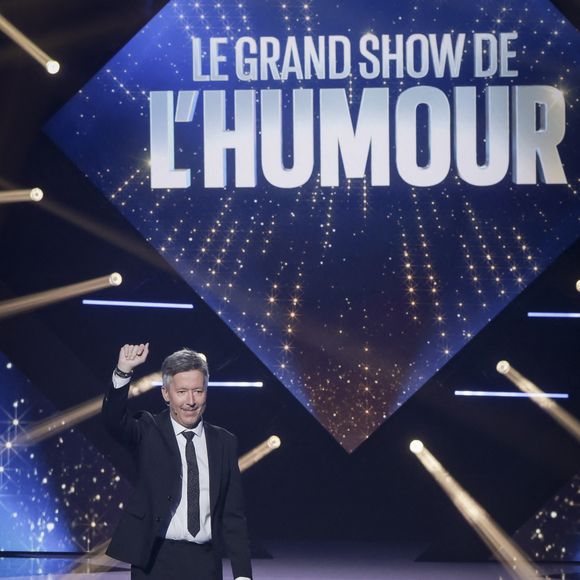 Jean-Luc Lemoine - Enregistrement de l'émission "Le Grand Show de l'Humour : 50 ans de sketchs inoubliables", diffusée le 8 avril sur France 3
© Jack Tribeca / Bestimage