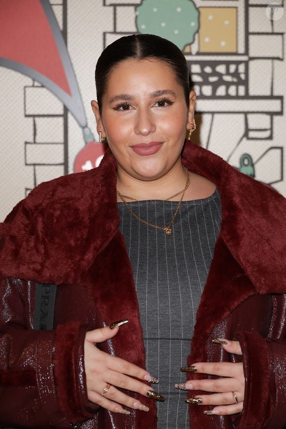 Clara (Star Academy 2023) lors de l'ouverture d'un pop-up éphémère Star Academy inspiré du château de Dammarie-les-Lys dans le quartier de la République à Paris baptisé "L'appart de Noël" le 17 décembre 2025.
© Coadic Guirec / Bestimage