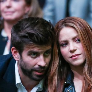 Shakira et son ex-mari Gerard Piqué lors de la Coupe Davis à Madrid, le 24 novembre 2019.

©Bestimage