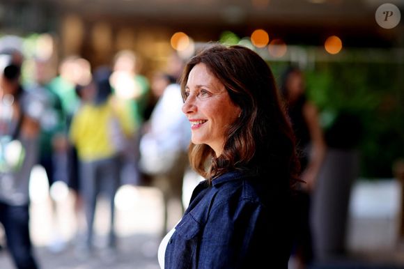 Valerie Karsenti au village lors des Internationaux de France de Tennis de Roland Garros 2023. Paris, le 7 juin 2023. © Jacovides / Moreau / Bestimage