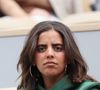 Inès Reg dans les tribunes des Internationaux de France de tennis de Roland Garros à Paris. 

Photo : Jacovides-Moreau / Bestimage
