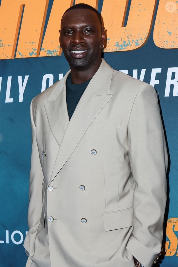 New York City, NY  - Omar Sy à l'avant-première de "Shadow Force" au AMC Lincoln Square 13 à Manhattan.

Photo : Backgrid USA / Bestimage