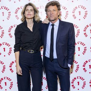 Alice Taglioni, Laurent Delahousse au photocall des invités au dîner de gala de l'association "Un rien c'est tout" au musée de l'armée aux Invalides à Paris le 7 mars 2024.
© Cyril Moreau / Bestimage