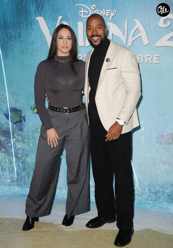 L'artiste a partagé les coulisses du show.
Charlotte Namura et son mari Jean-Luc Guizonne - Première du film Disney "Vaiana 2" au Grand Rex à Paris le 23 novembre 2024. © Coadic Guirec/Bestimage