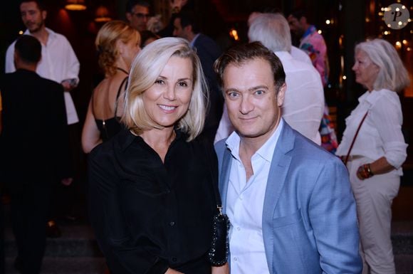 Exclusif - Laurence Ferrari et son mari Renaud Capuçon - Soirée "Back to Brach Good Vibes only" à l'hôtel Brach à Paris le 4 septembre 2023. © Rachid Bellak/Bestimage