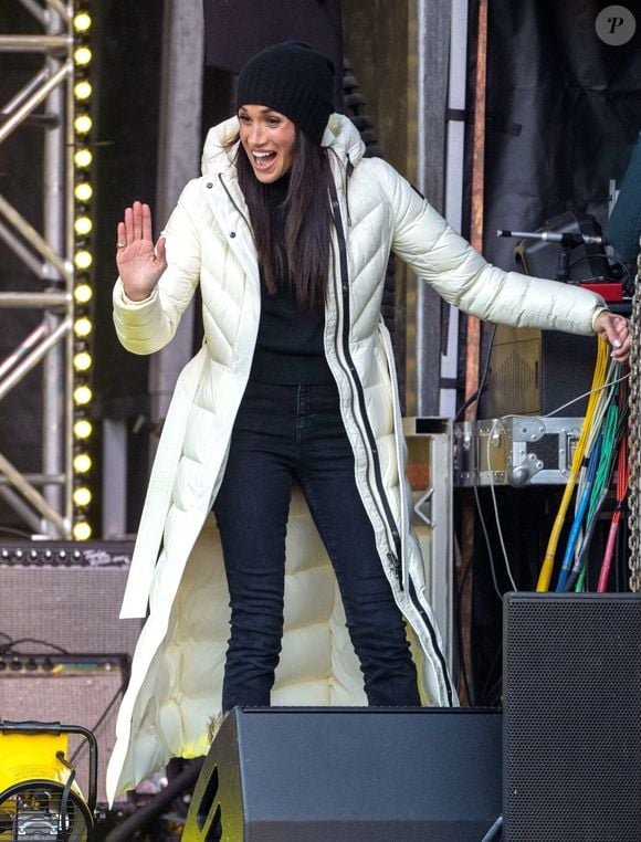 Meghan Markle à Vancouver au Canada pour les Invictus Games le 11 février 2025.
Crédit : Zak Hussein / Backgrid UK/ Bestimage